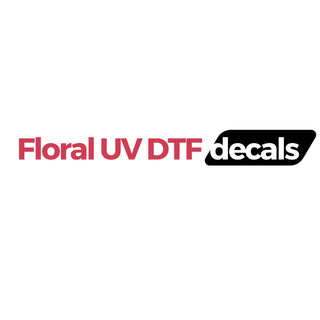 Floral UV DTF Decals