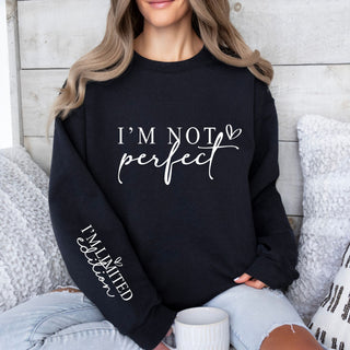 I'm not perfect DTF Transfers- 2 piece set- 2 color options