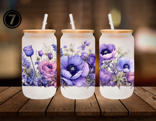 All the flowers UV DTF wraps- 14 Designs- These will also fit 20oz skinny tumblers