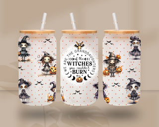 The witches you couldn't burn UV DTF 16oz Libbey wrap