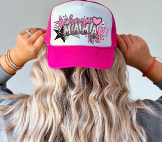 Boujee MAMA DTF Hat Patches 2 sizes