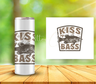 Kiss my Bass UV DTF Decals- 3 sizes