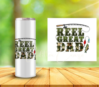 Reel Great Dad UV DTF Decals- 2 sizes