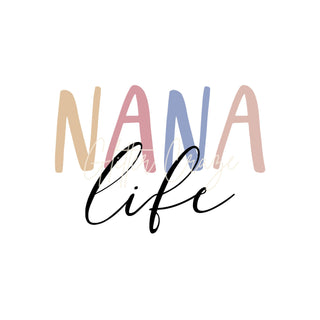 Nana DTF Transfers 4 Designs