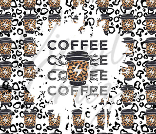 Coffee Coffee Coffee Coffee Wrap, 12 x 12 and Decal JPEG Download