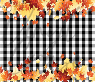 Leafy Fall Plaid JPEG Download