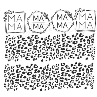 Mama Leopard SVG