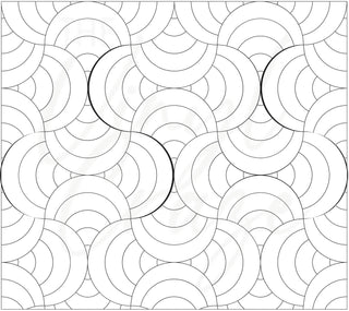 Swirls 20oz Straight Cut file SVG