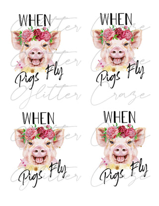When Pigs Fly PNG Download