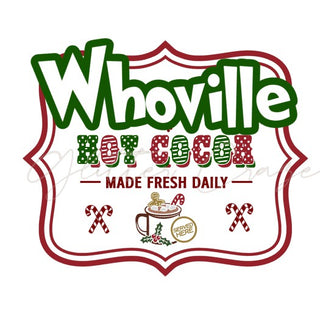 Whoville Hot Cocoa 2UV DTF Decal