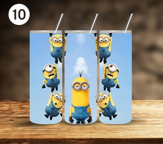 Minion Vinyl tumbler wraps- 10 Designs