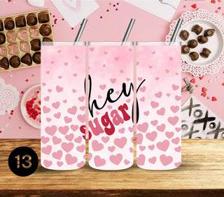 Valentine Tumbler wraps- 17 Designs- 2 Sizes