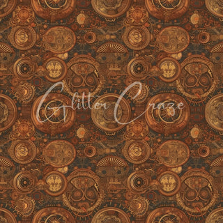 Steampunk Volume 1 vinyl 12x12 sheets- 35 Designs