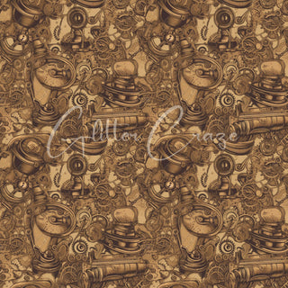 Steampunk Volume 1 vinyl 12x12 sheets- 35 Designs