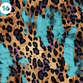 Western Turquoise Prints- 20 Patterns