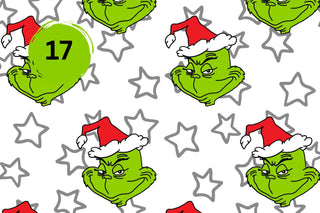 Grinchmas Vinyl collection- 18 Prints 12 x12 adhesive vinyl sheets