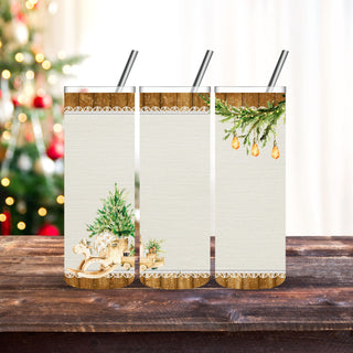 Cozy Christmas VInyl Tumbler Wraps- 11 Designs
