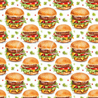 Burger vinyl 12x12 sheets- 2 designs