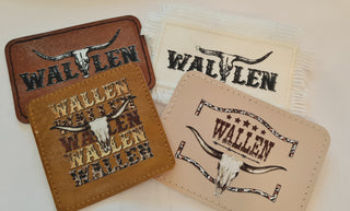 Wallen DTF hat transfers- 5 Designs- 2 sizes