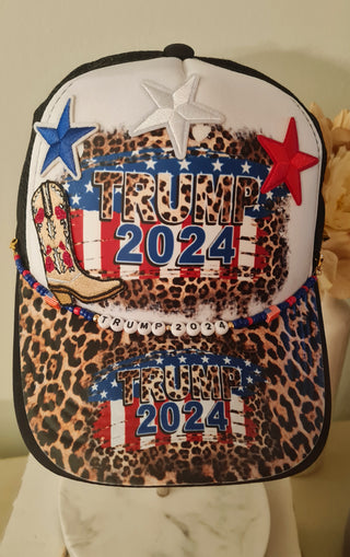 Leopard Trump finished hat