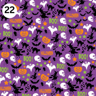 Halloween town vinyl collection- 24 print options- 12x12 sheets