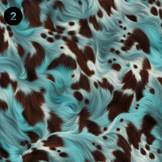 Western Turquoise Prints- 20 Patterns