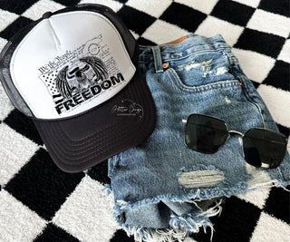 Freedom DTF hat transfers