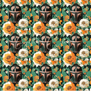 Star Wars Floral- 3 Designs 12x12 Vinyl sheets