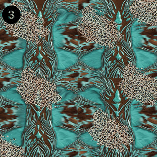 Western Turquoise Prints- 20 Patterns