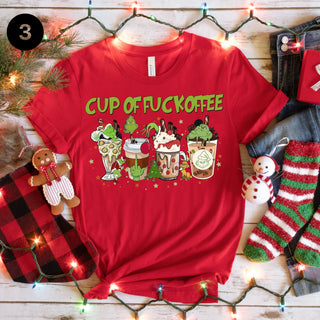 Grinch Fuckoffee DTF Transfers- 4 Designs