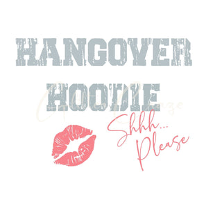 Hangover Hoodie DTF Transfers- 3 styles