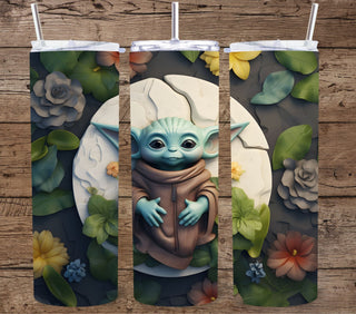 3D There is no try vinyl tumbler wraps- 5 Designs