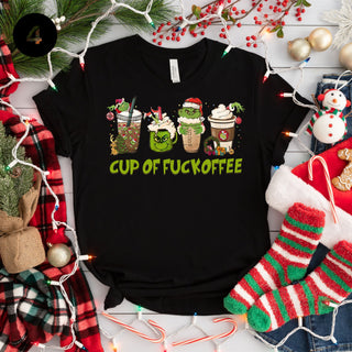 Grinch Fuckoffee DTF Transfers- 4 Designs