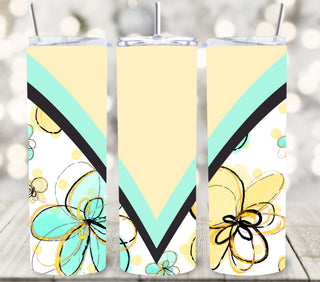 Watercolor floral Vsplit wraps- 10 Designs