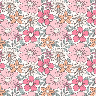 Retro Floral Vinyl Collection- 12 Prints