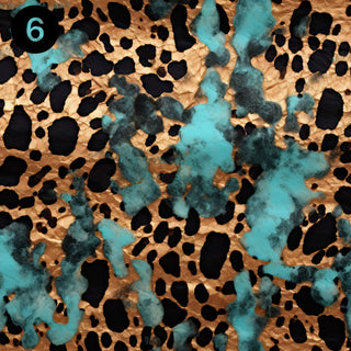 Western Turquoise Prints- 20 Patterns