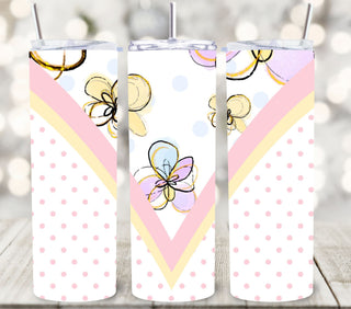 Watercolor floral Vsplit wraps- 10 Designs