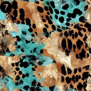 Western Turquoise Prints- 20 Patterns