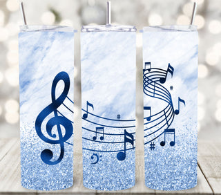 Music Note Tumbler wraps- 11 Designs