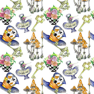 Alice in W Adhesive Vinyl Wraps - 3 design options