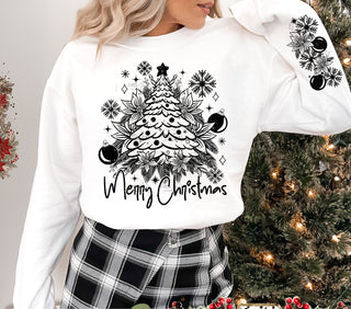 Merry Christmas DTF Transfers 2 piece set