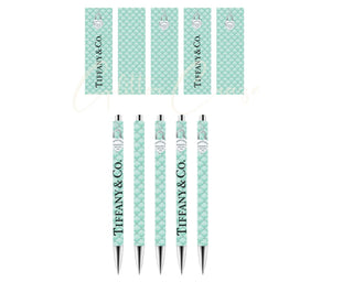 Tiffany UV DTF Stainless Pen wraps- set of 5