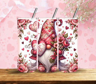 Be Mine Gnome Vinyl Tumbler Wrap