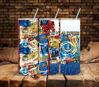 Polar express Tumbler wraps