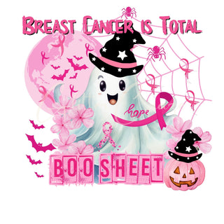 Breast Cancer is total Boo Sheet Digital download not a physical product
