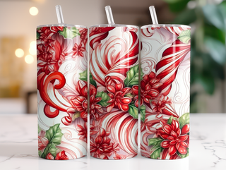 Candy Cane Christmas Wrap