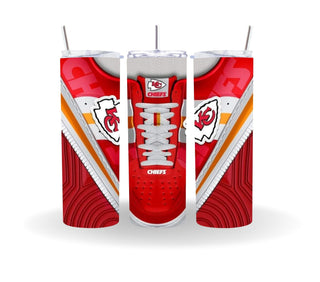 Chiefs Sneaker Tumbler wrap