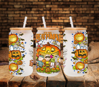 Great Pumpkin 2.0 UV DTF 16oz Libbey wrap