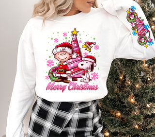 Merry Christmas Charlie DTF Transfer - 2 piece set