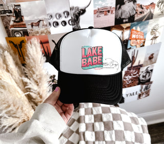 Lake babe days hat dtf transfers